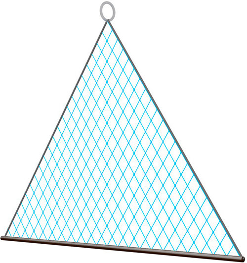 Косынка рыболовная, ячейка 20 мм; размер (1,2*1,2м) — Бери и Лови .